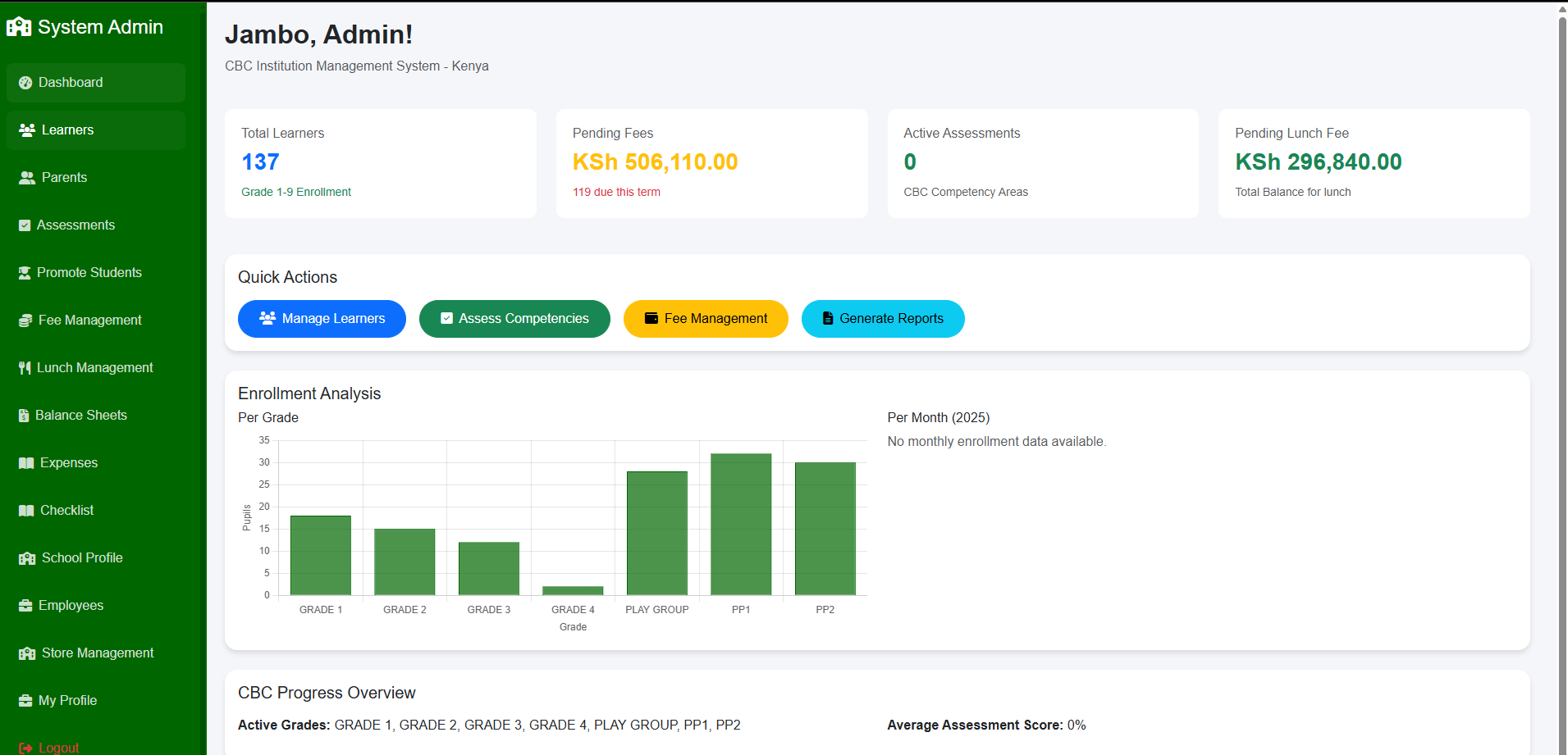 School Management System